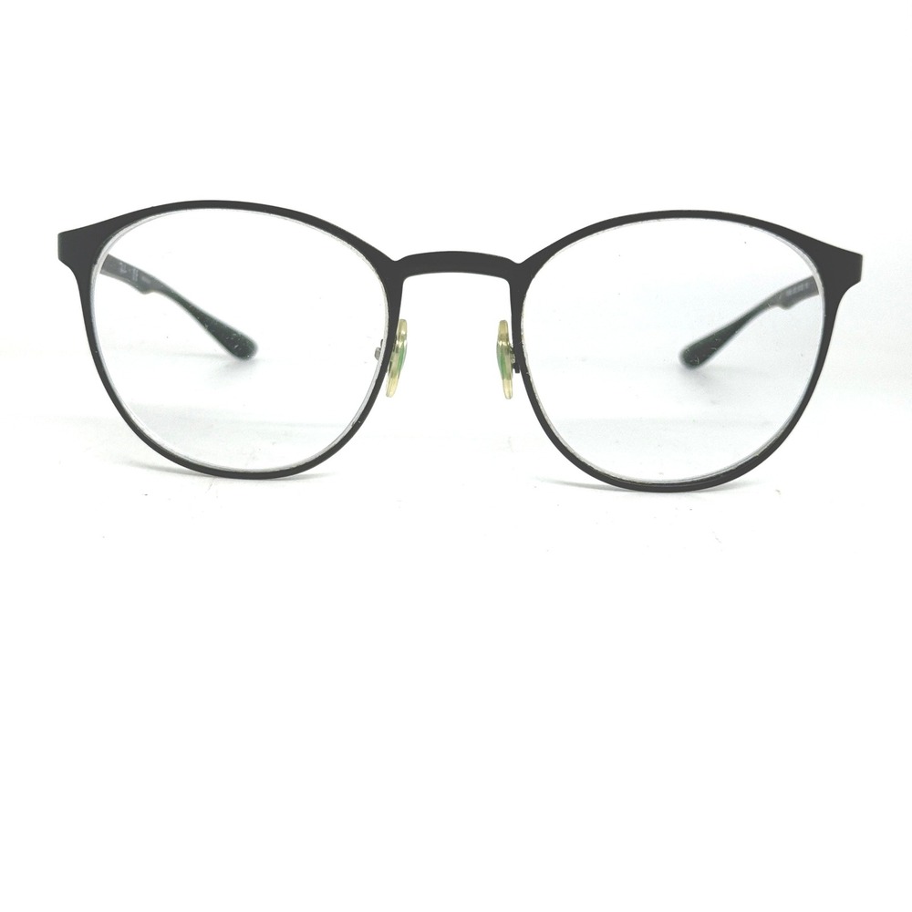 Ray Ban RB 6355 2503 Black Metal Round Eyeglasses 50 20‎ 145 Men 21065